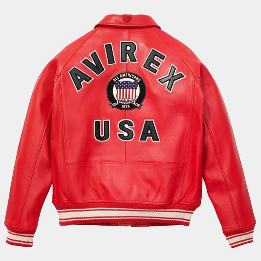 Avirex Leather Jacket Limited Edition