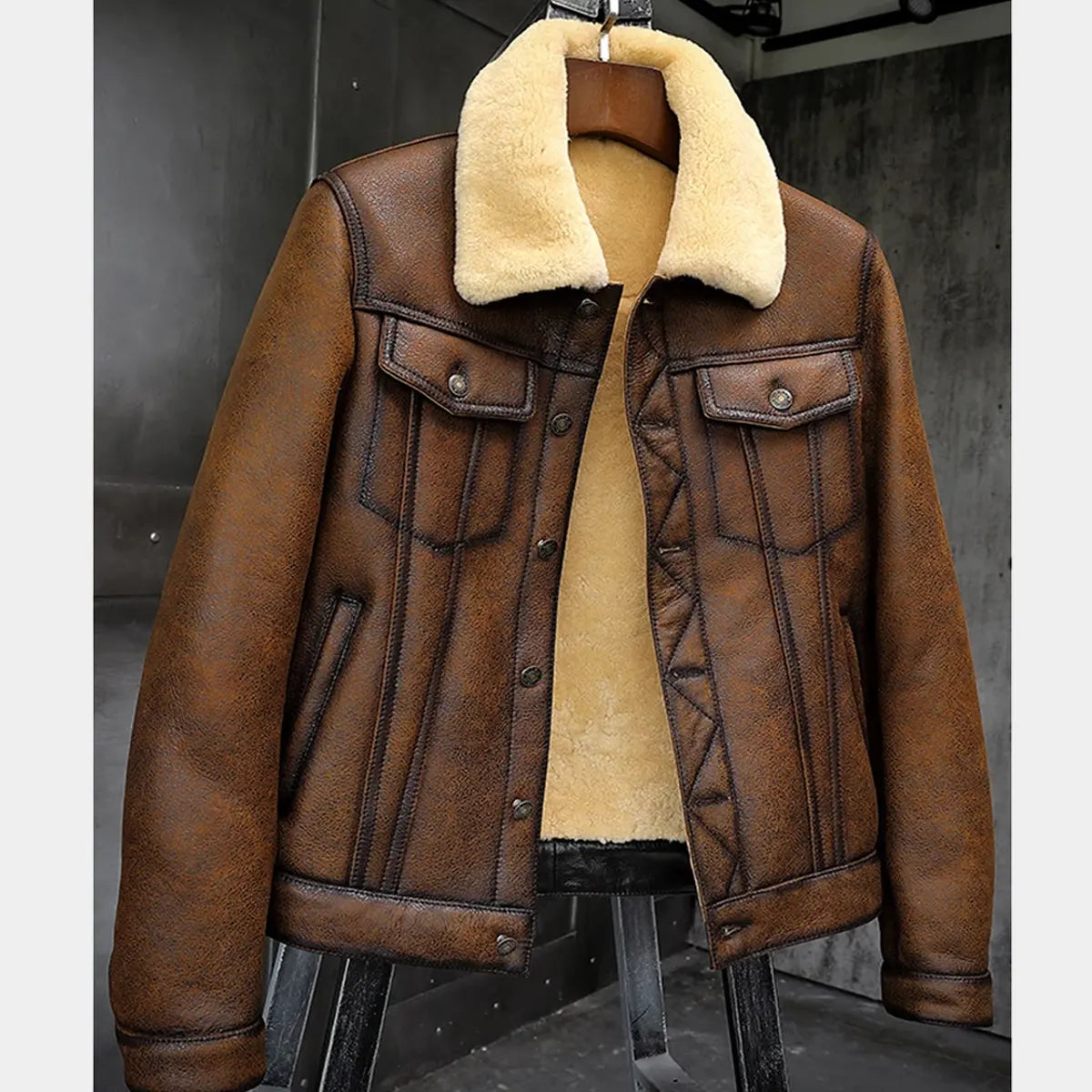 leather jacket mens