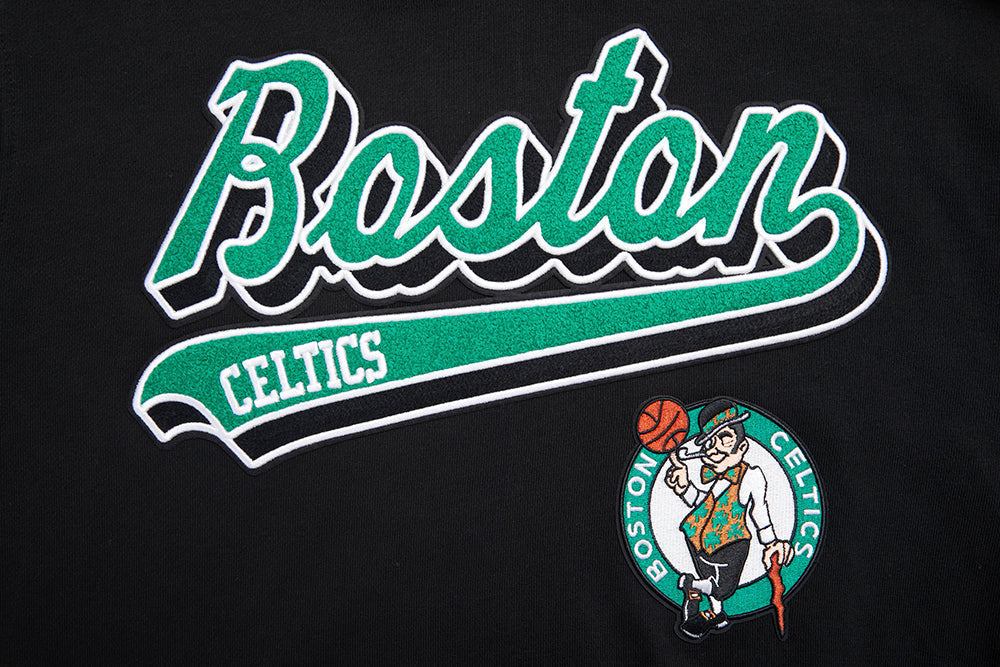 NBA Boston Celtics Script tail Mens Pull Over Hoodie