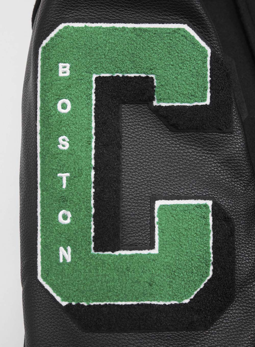 NBA Boston Celtics Men's Mashup Wool Varsity Jacket