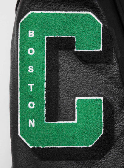 NBA Boston Celtics Men's Mashup Wool Varsity Jacket