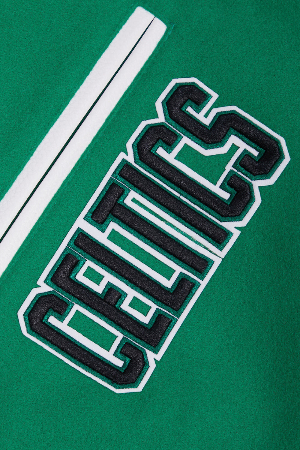 NBA Boston Celtics Retro Classic Green Wool Varsity Jacket