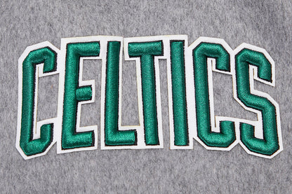 NBA Boston Celtics Crest Emblem Wool Varsity Jacket