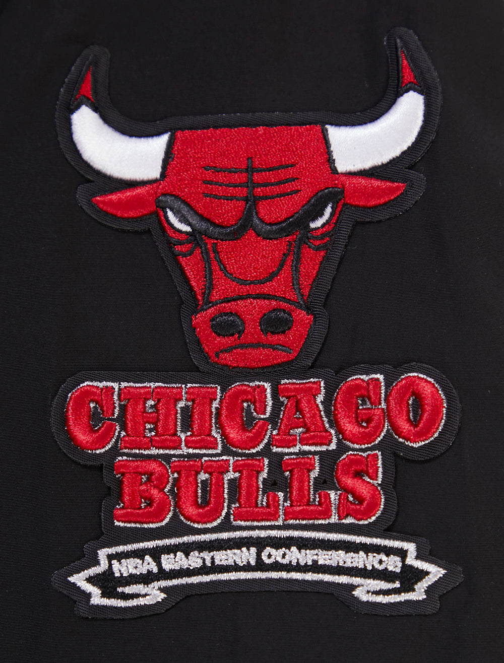 NBA Chicago Bulls Hybrid Mens Black Full Zip Hoodie