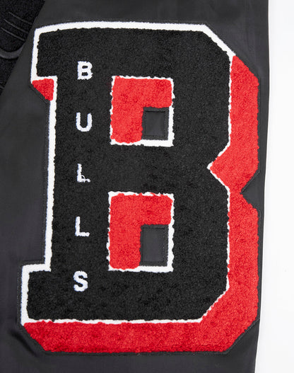 NBA Chicago Bulls Old English Logo Satin Jacket