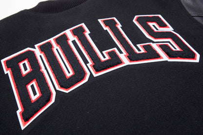 NBA Chicago Bulls Classic Mens Wool Varsity Jacket