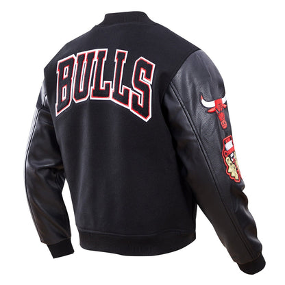 NBA Chicago Bulls Classic Mens Wool Varsity Jacket