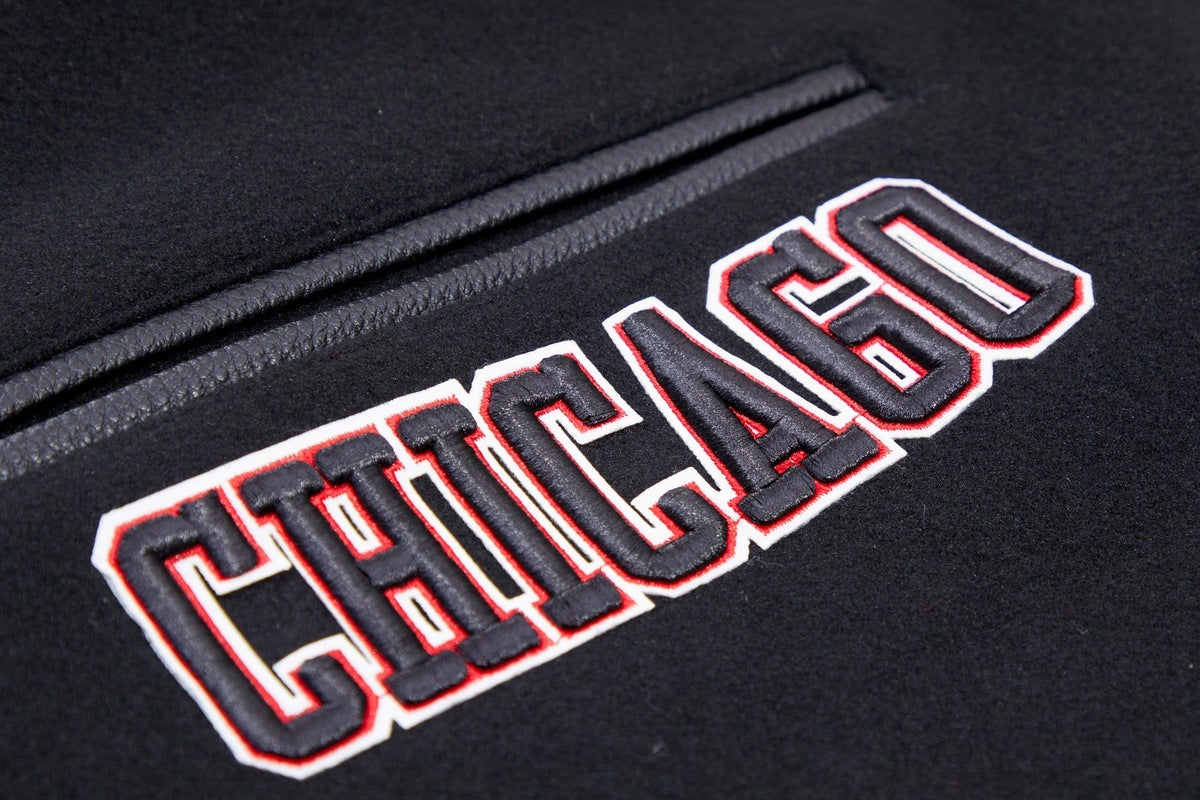 NBA Chicago Bulls Classic Mens Wool Varsity Jacket