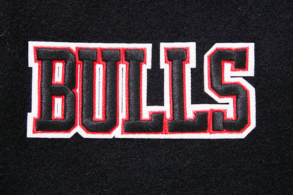 NBA Chicago Bulls Womens Classic Wool Varsity Jacket