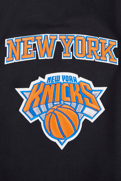 NBA New York Knicks Old English Mens Hoodie In Black