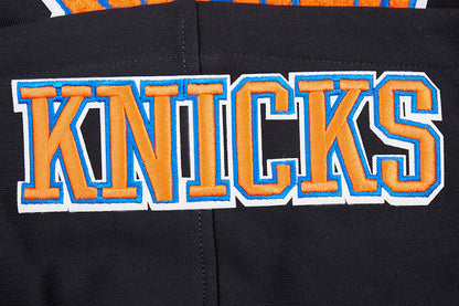 NBA New York Knicks Old English Mens Hoodie In Black