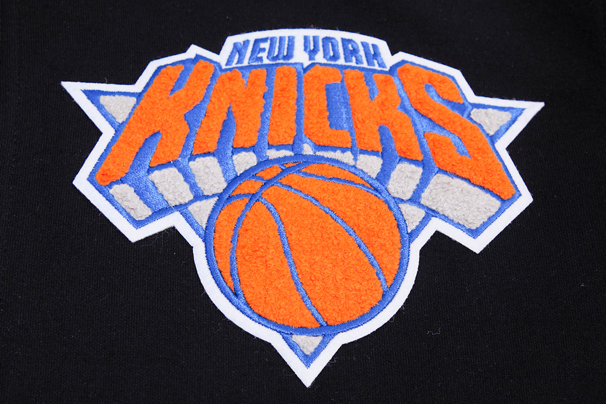 NBA New York Knicks Full Zip Black Pull Over Hoodie