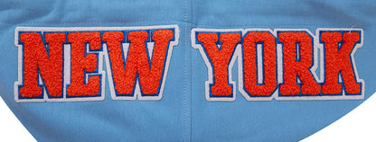 NBA New York Knicks Classic Chenille Mens Pull Over Hoodie