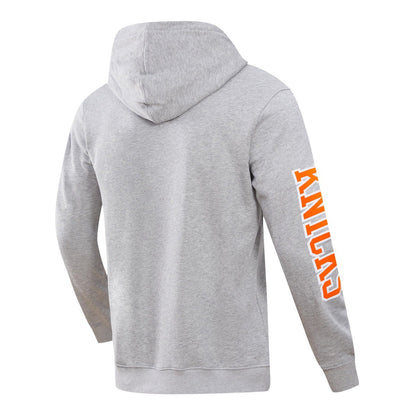 NBA New York  Knicks D. Rose Men's Heather Grey Cartoon Hoodie