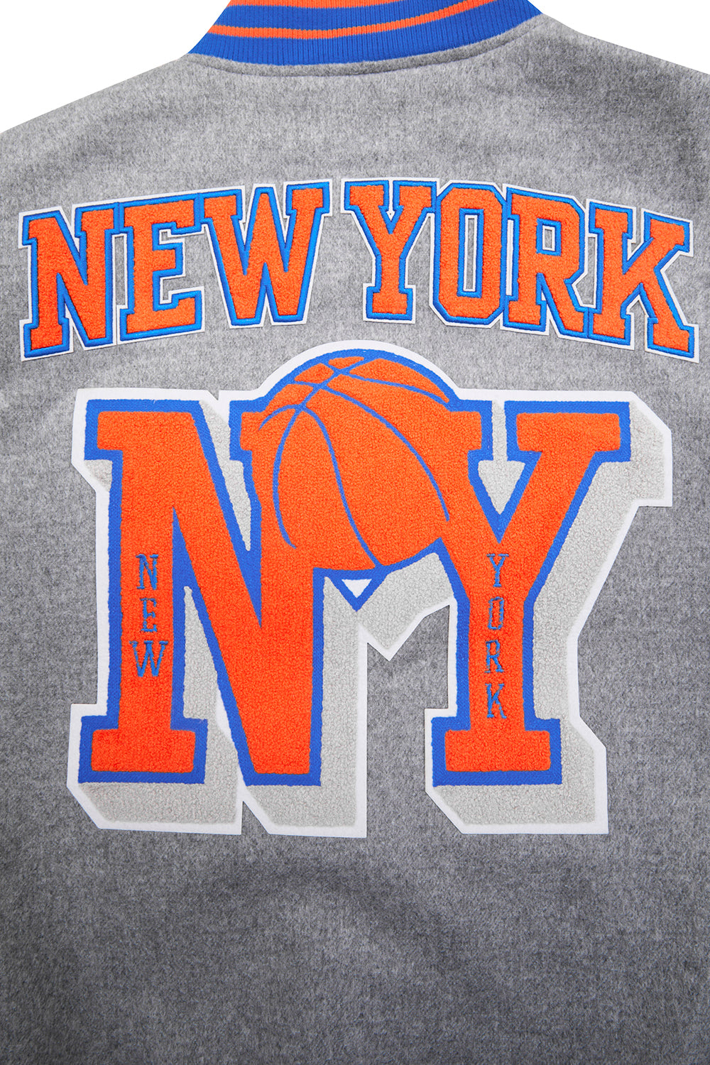 NBA New York Knicks Mashups Mens Wool Varsity Jacket