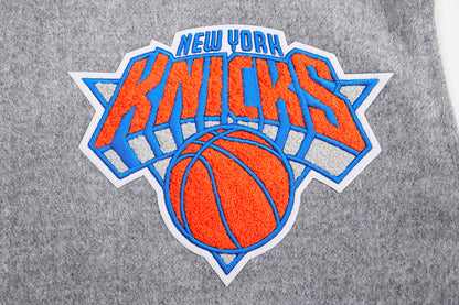 NBA New York Knicks Mashups Mens Wool Varsity Jacket