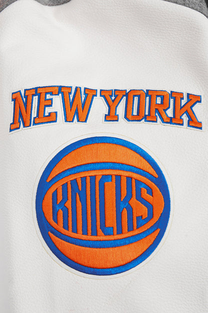 NBA New York Knicks Old English Men’s Wool Varsity Jacket