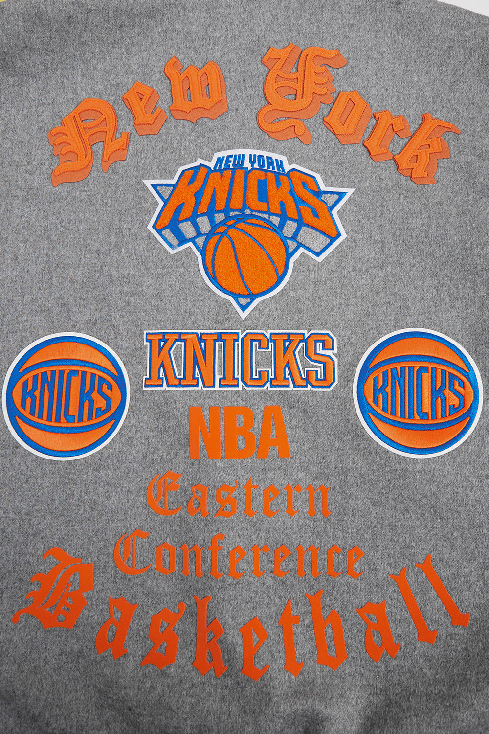 NBA New York Knicks Old English Men’s Wool Varsity Jacket