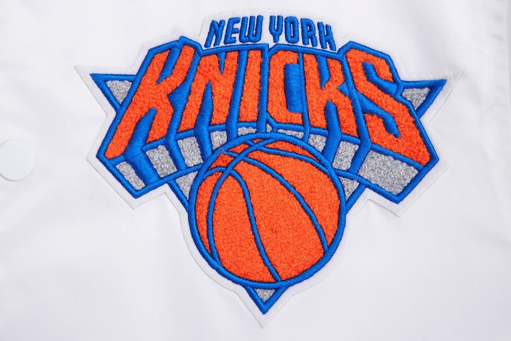 NBA New York Knicks Mashup Mens Satin Jacket