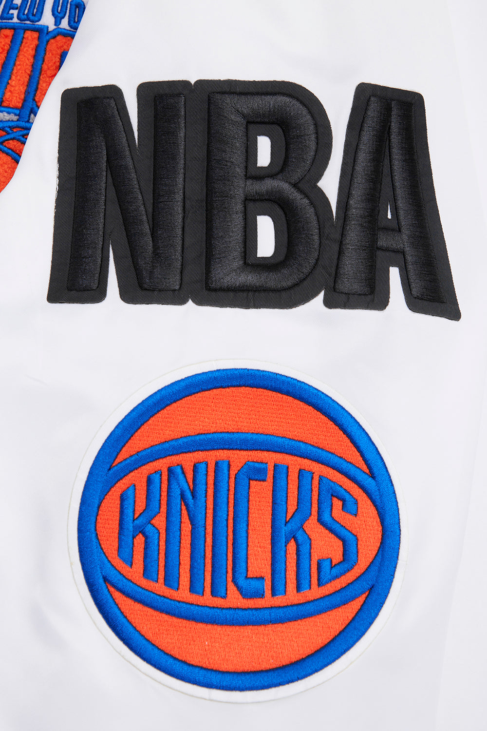 NBA New York Knicks Mashup Mens Satin Jacket