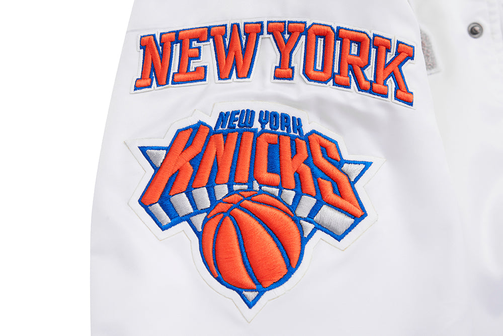 NBA New York Knicks Mashup Mens Satin Jacket