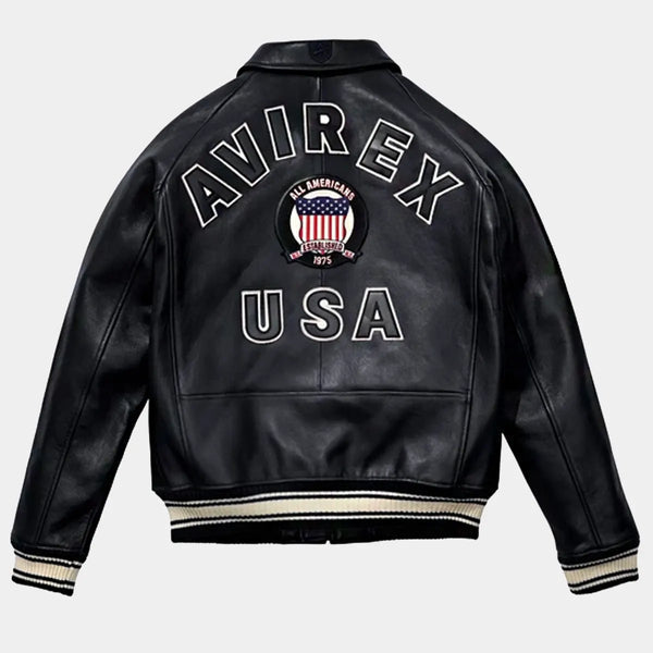 customize leather jacket avirex US