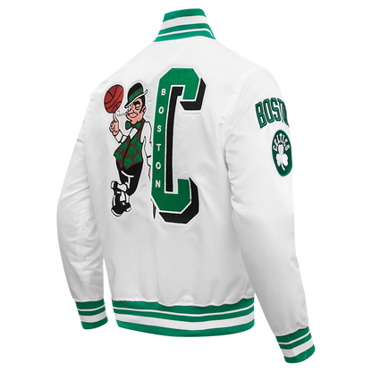 Boston Celtics Men's Mashup Satin Jacket