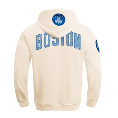 Boston Celtics Mens Pull Over Hoodie