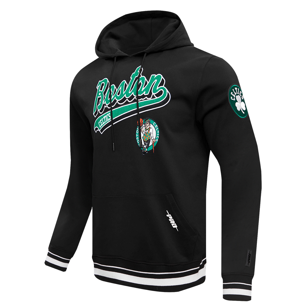 Boston Celtics Script tail Mens Hoodie