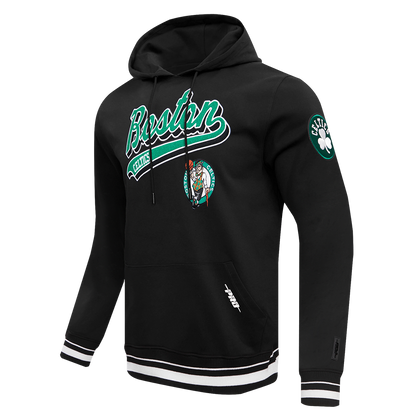 Boston Celtics Script tail Mens Hoodie