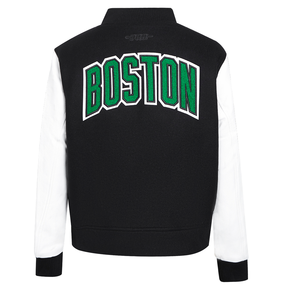 Boston Celtics Women's Wool Varsity Jacket