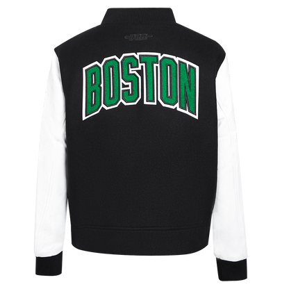 Boston Celtics Women's Wool Varsity Jacket