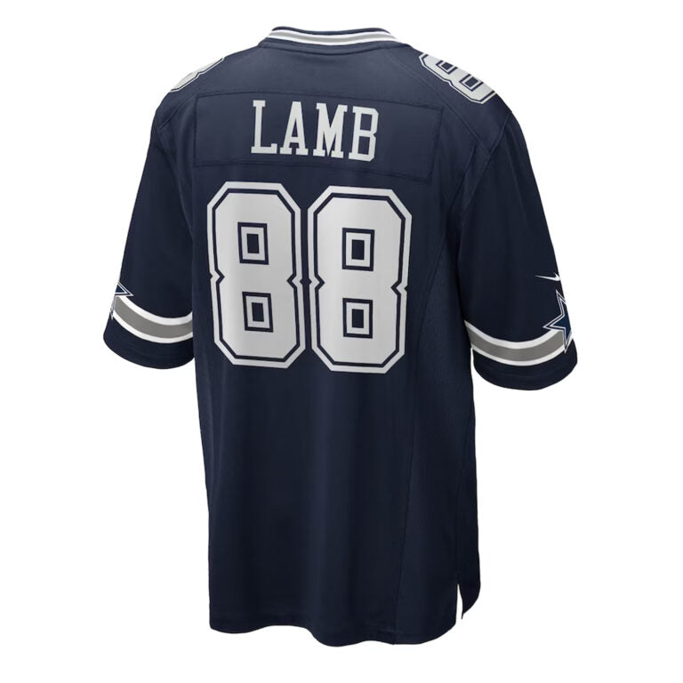 CeeDee Lamb Dallas Cowboy Blue Game Jersey 