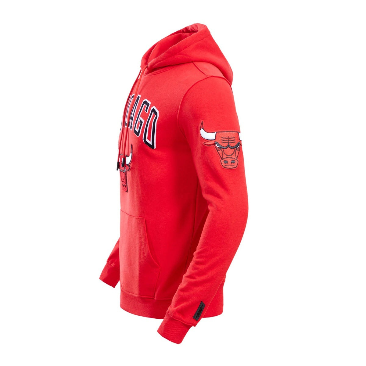 Chicago Bulls Classic Mens Red Po Hoodie