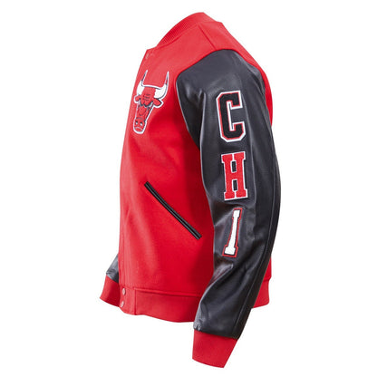 Chicago Bulls Classic Red Varsity Jacket