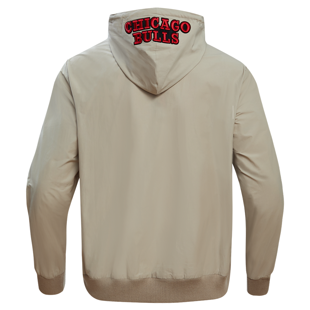 Chicago Bulls Hybird Woven Full Zip Hoodie