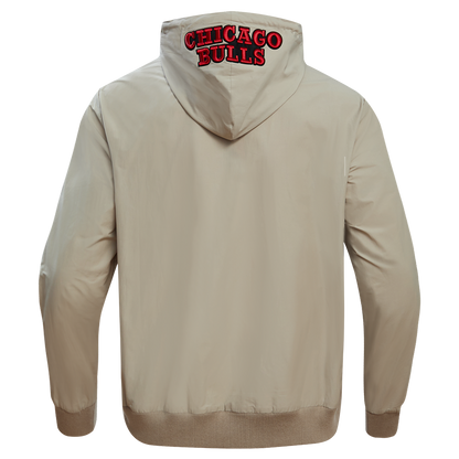 Chicago Bulls Hybird Woven Full Zip Hoodie