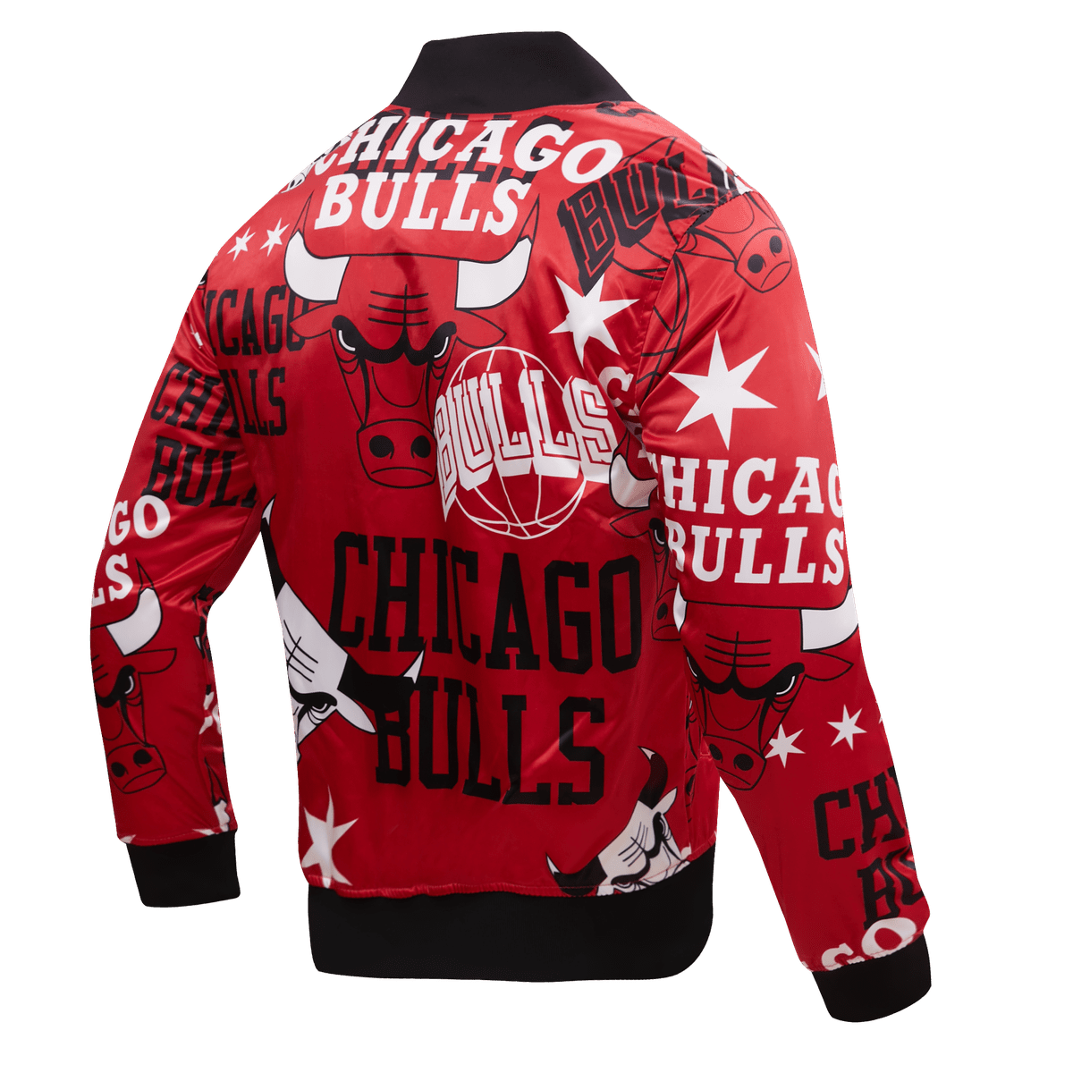 Chicago Bulls Mens Satin Jacket