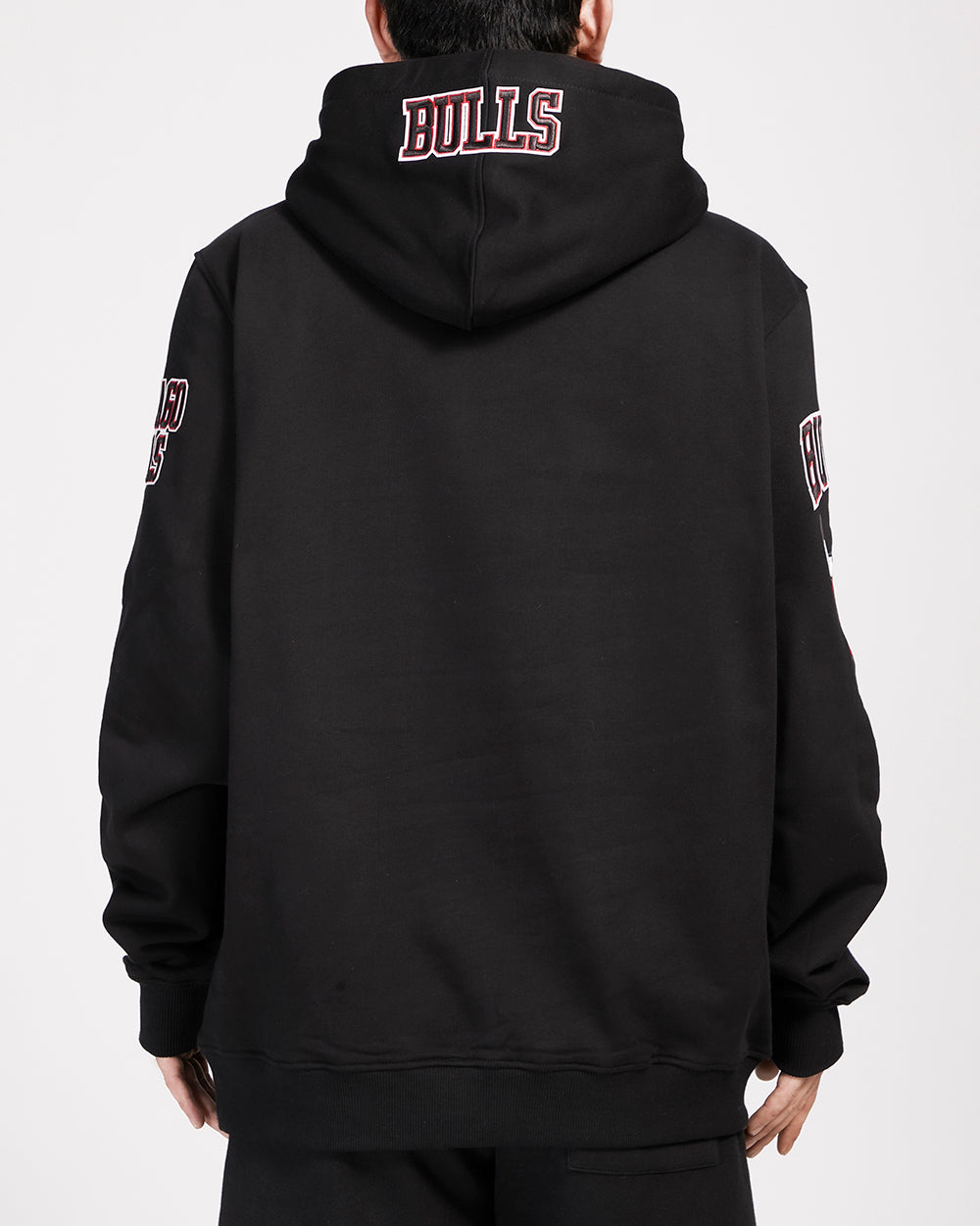 Chicago Bulls Old English Mens Black Hoodie