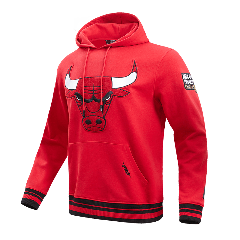 Chicago Bulls Retro Classic Red Hoodie