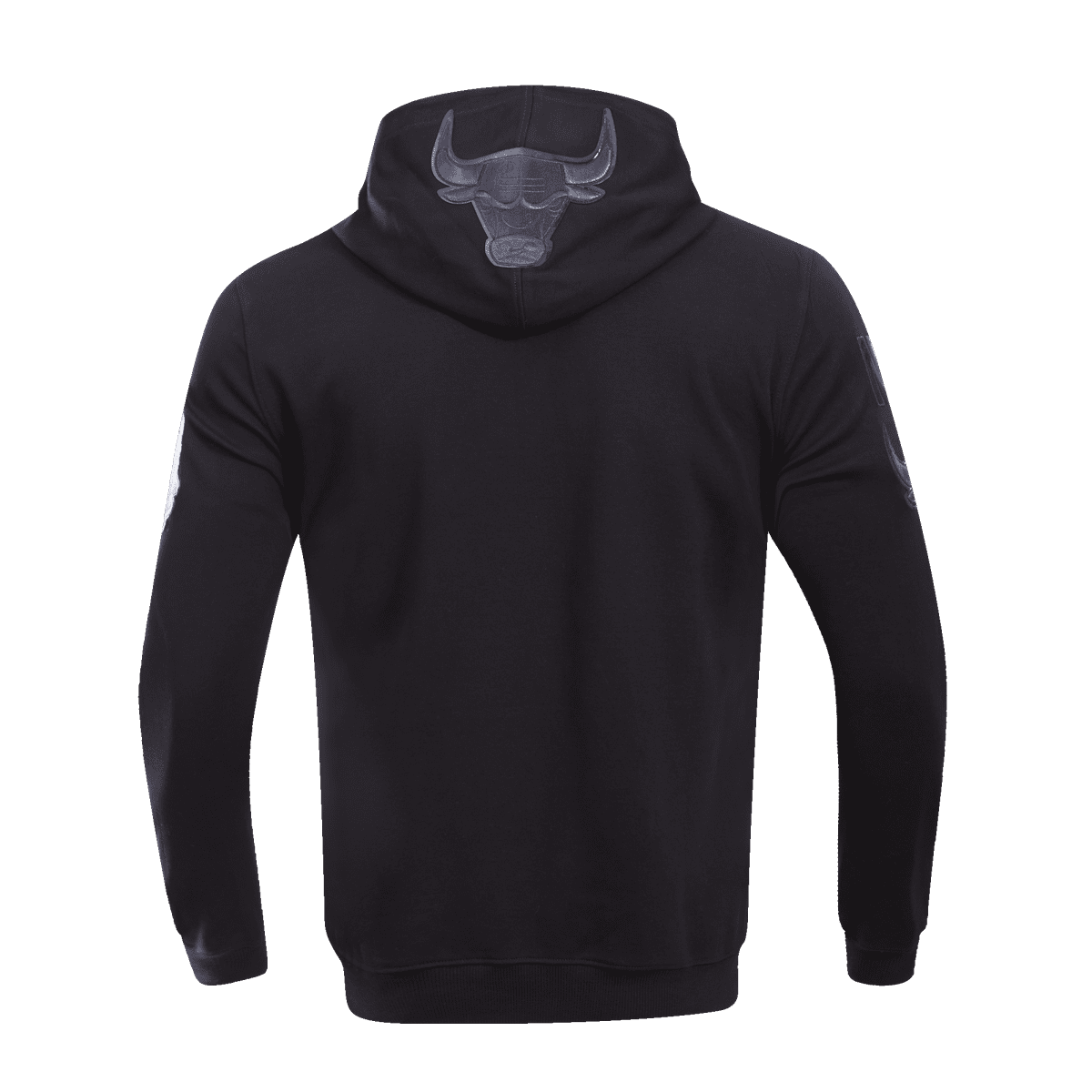 Chicago Bulls Triple Black Logo Hoodie