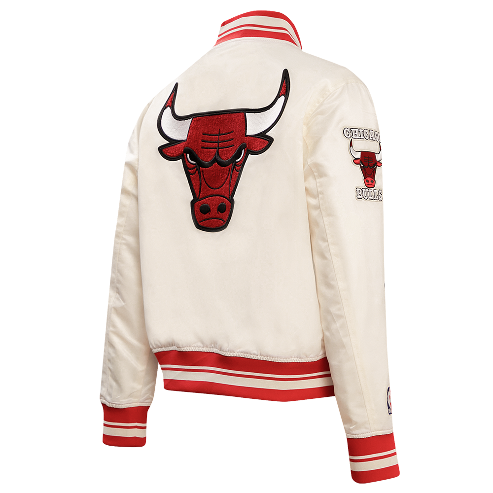 Chicago Bulls Womens Retro Classic Satin Jacket