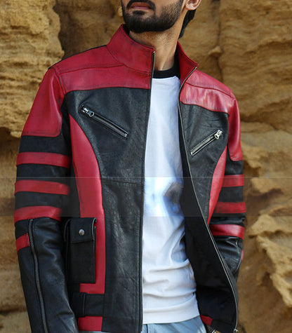 Dwayne Johnson’s 2024 Red One Leather Jacket