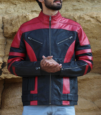 Dwayne Johnson’s 2024 Red One Leather Jacket