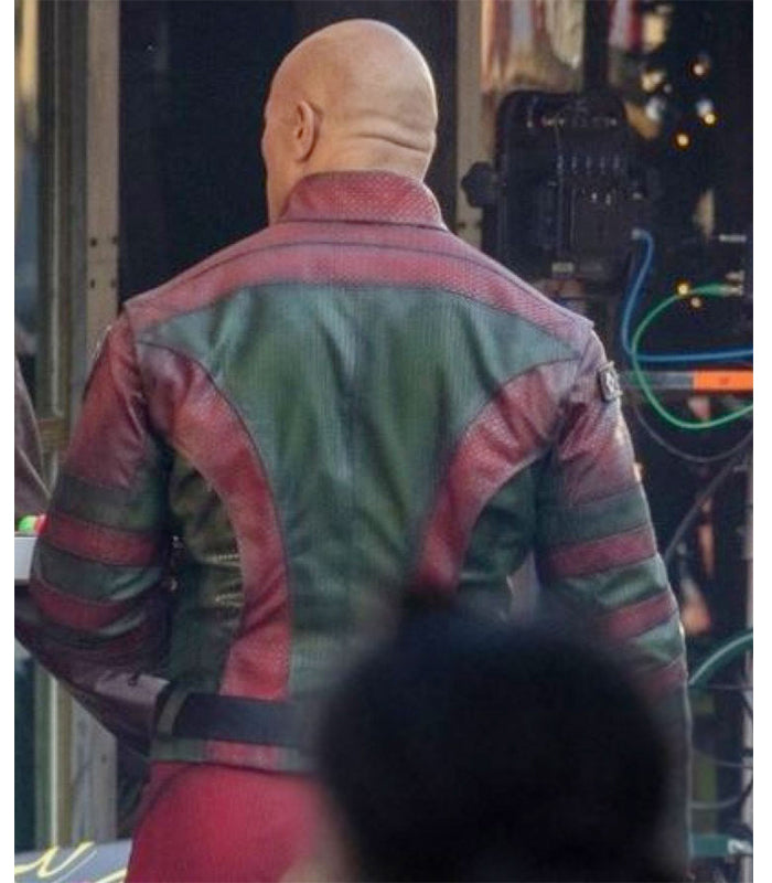 Dwayne Johnson’s 2024 Red One Leather Jacket