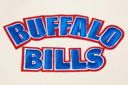 Buffalo Bills Retro Classic Men's Rib Wool Varsity Jacket