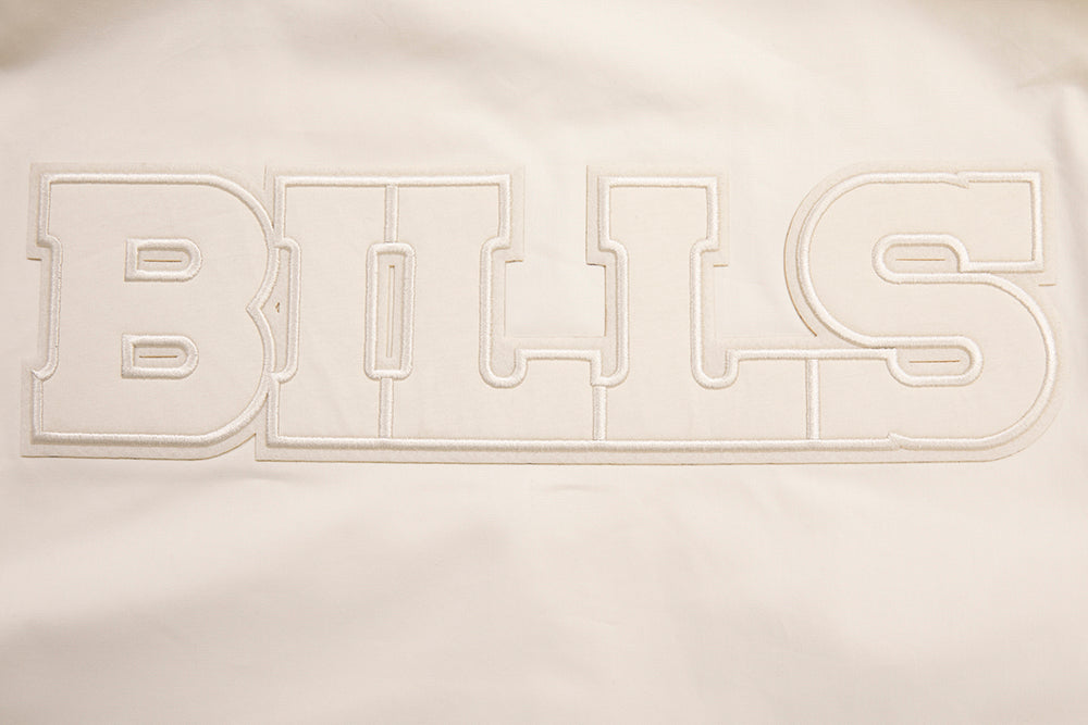 Buffalo Bills Neutral Men’s Twill Jacket Eggshell