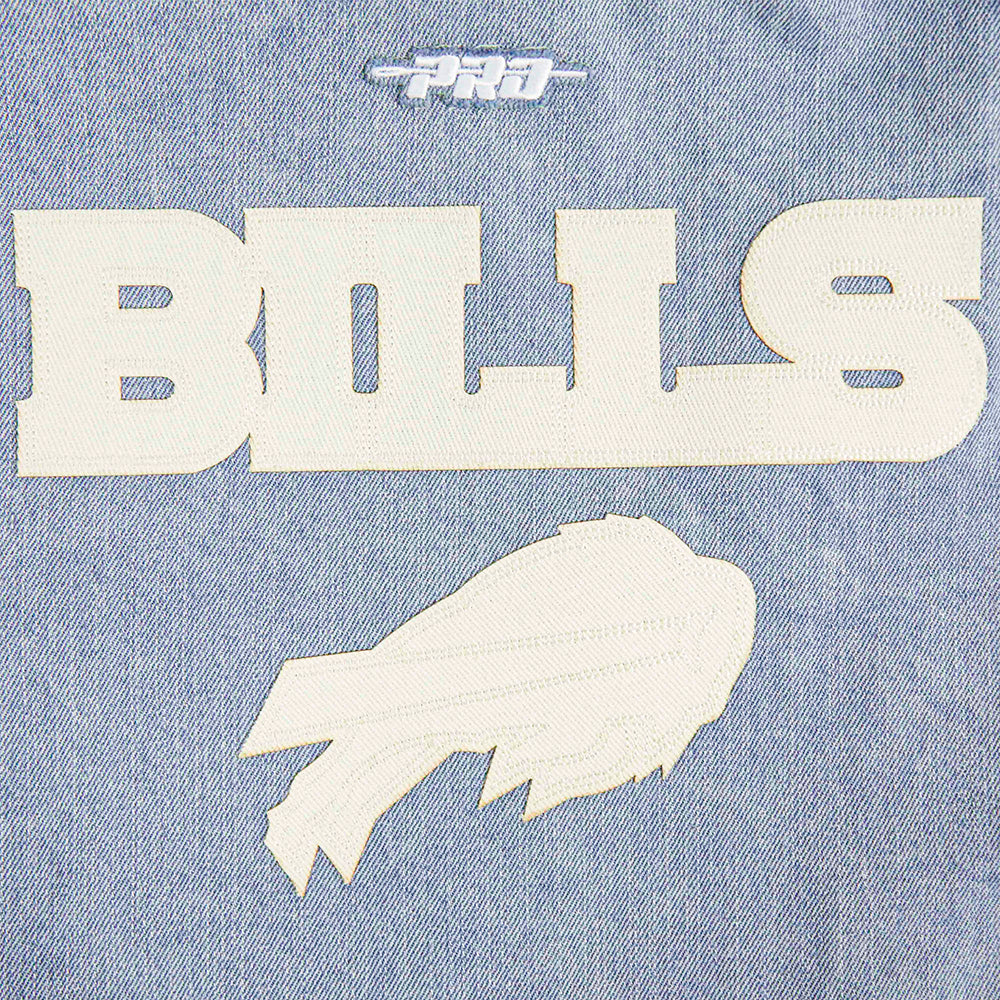 Buffalo Bills Varsity Blues Women's Denim Varsity Jacket