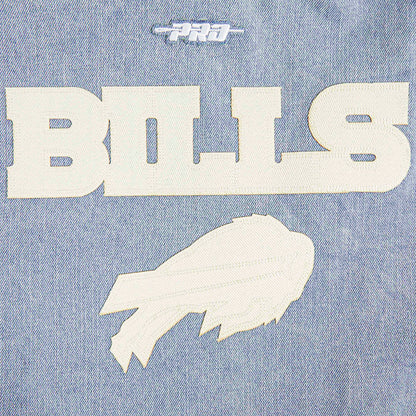 Buffalo Bills Varsity Blues Women's Denim Varsity Jacket