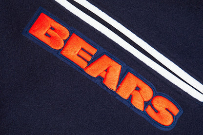 Chicago Bears Mashup Men’s Rib Wool Varsity Jacket